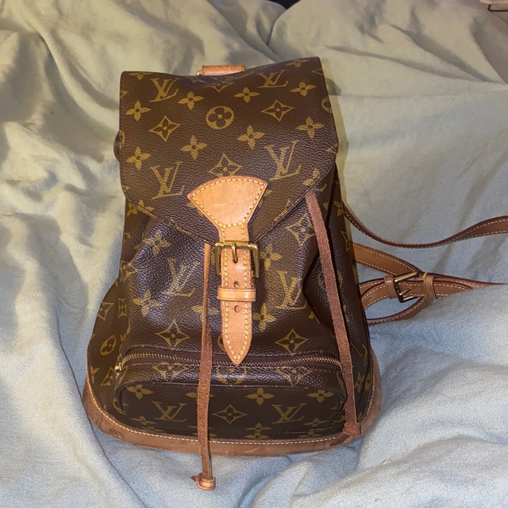 Louis Vuitton monogram Montsouris MM backpack